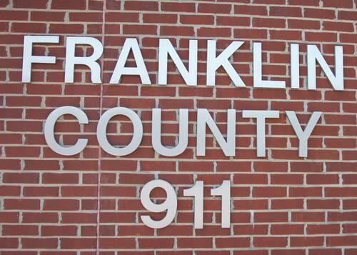 Franklin County 911 Sign